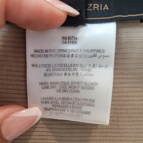 BCBGMAXAZRIA Angela Open Front Wrap Cardigan Size M - Picture 10 of 13